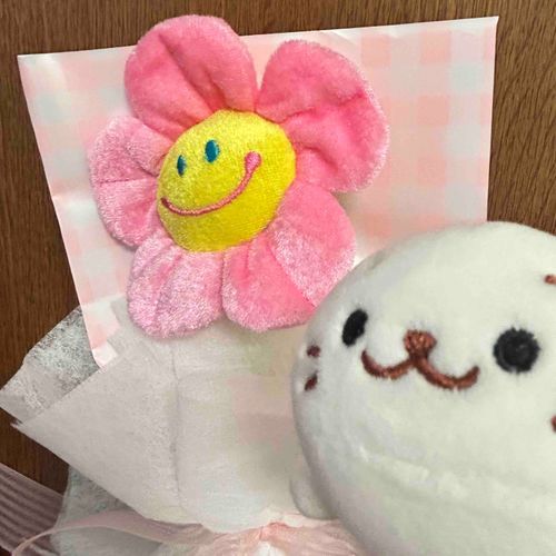 かわいいおはな もらった！