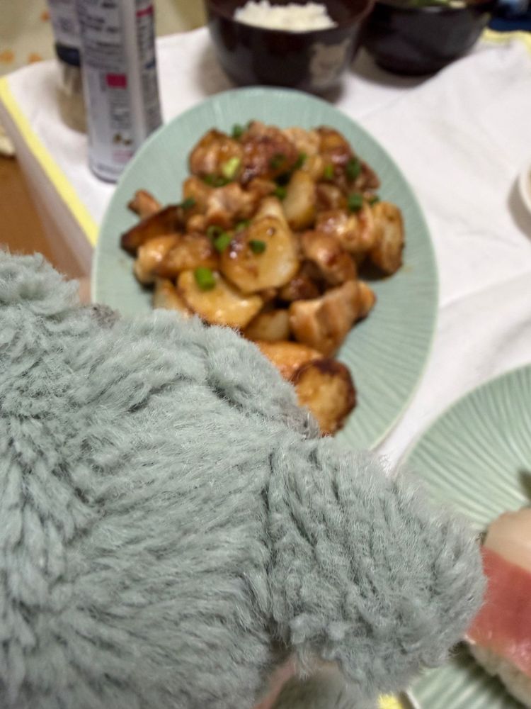 ながいも サクサクで おいし✨