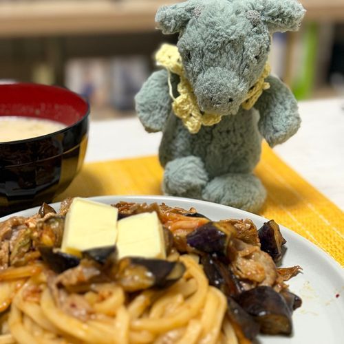 ぶたきむち うどん だって
からそう🌶️