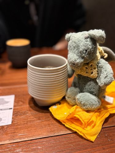 おちゃかと おもったら 
コーヒーなんだって✨☕️