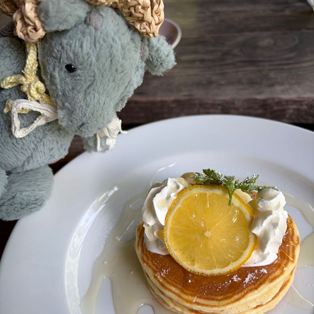 おいしいもの いっぱいたべて だいまんぞく✨
れもん すっぱい🍋