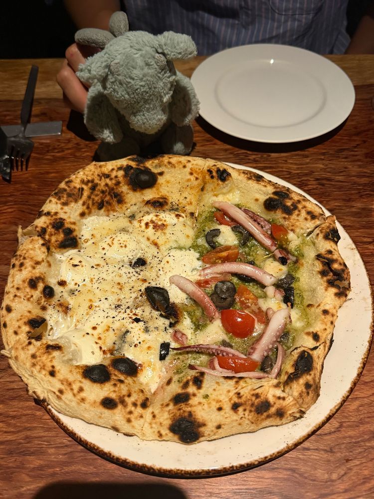 おいしいもの いっぱい たべてきたんだよ🍕