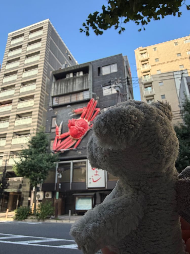 おっきいかにさん いたよ