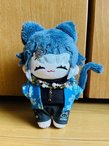 マーミャオくんも夏の装い！似合ってるよ！🌺🐟