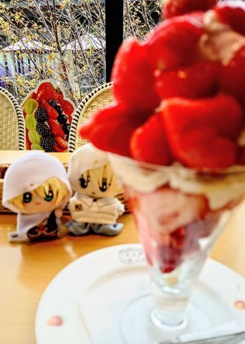 あるじ ぴんとあってないぞ
きのうのとうこうでみたかもしれないが こちらちびひろ
あたらしいほんまるのなかまだ
よろしくたのむ

ちびひろという
よろろく
いちごのぱへおいしかた
（ちびひろくんはまだうまく入力ができないようです）