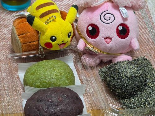 おひがん？だからおはぎをたべたよ〜