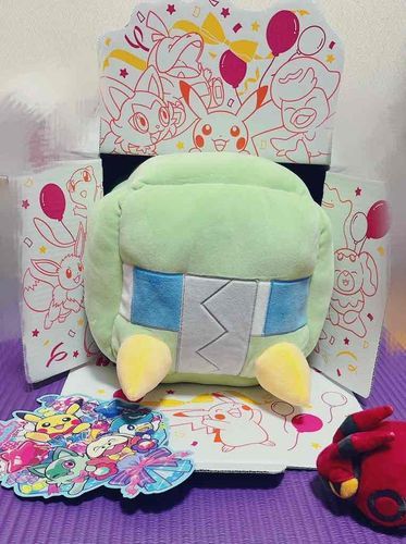 あたらしい おともだち だ！✨️おおきくて もちもち。おうちもあるんだって。すてき。よろしく ね。
