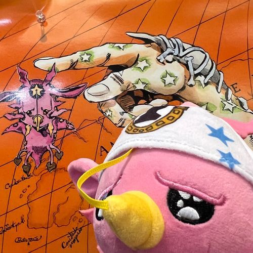 チュミミ〜ン
ジョジョキャラバンにて！