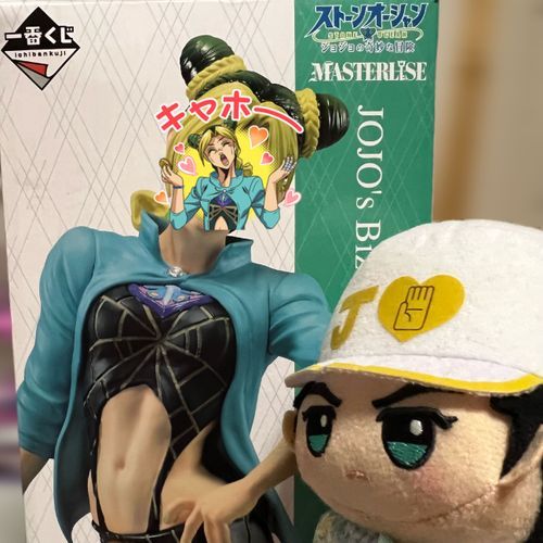 徐倫だ！良かったね承太郎さん😊
(顔はリアルすぎたみたい...!)