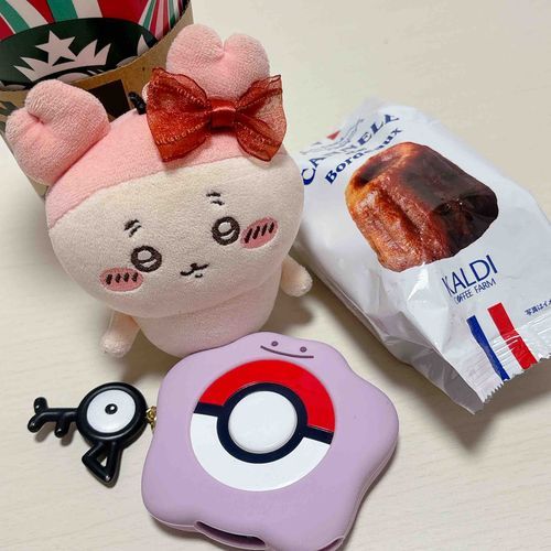 おいしいっておしえてもらったカルディのカヌレ買ってみたパシ〜💕今日はポケモンGOいそがしそうだったパシ！
