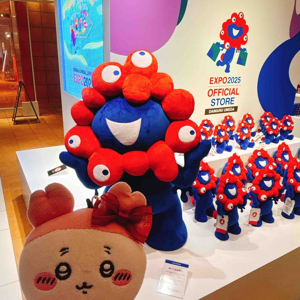大阪って赤と青が好きなんパシね〜❤️💙