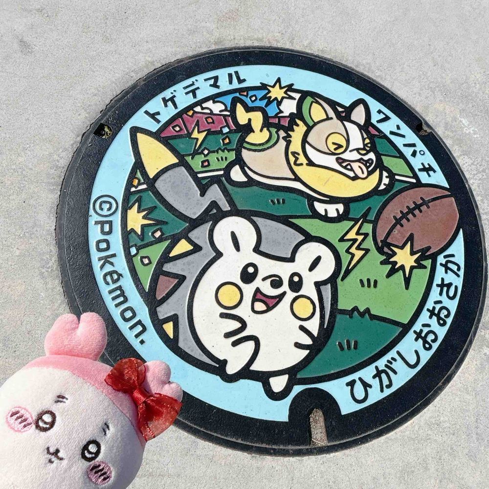 今回は大阪のポケふたも制覇したパシ！！
東大阪はメンダコちゃんが小さい頃に住んでた街パシ〜！