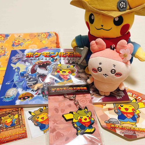 ポケモン化石博のお土産たちパシ〜🦖
発掘ピカ可愛いパシね⛏️
