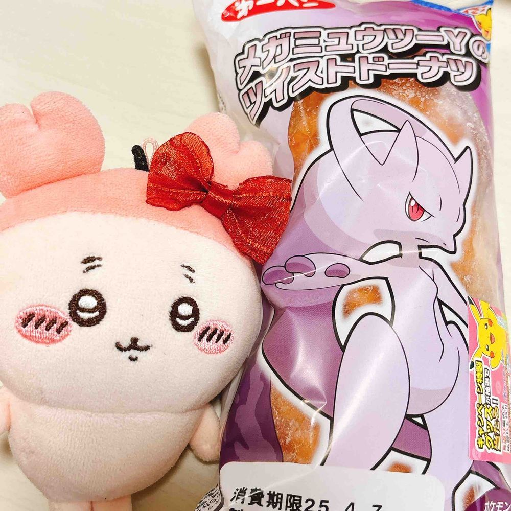 ポケモンパンパシ🍩デデンネちゃんがいて可愛いパシね⚡️メガミュウツーYはあまりにもマニアックでメンダコちゃんが感心してたパシ。