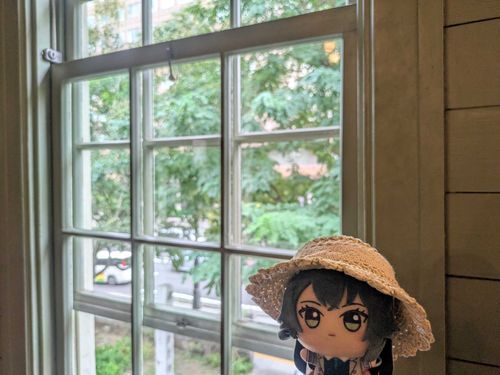 ほっかいどうのとけいだい。
ぷろでゅーさーのいえより、すずしかった。
