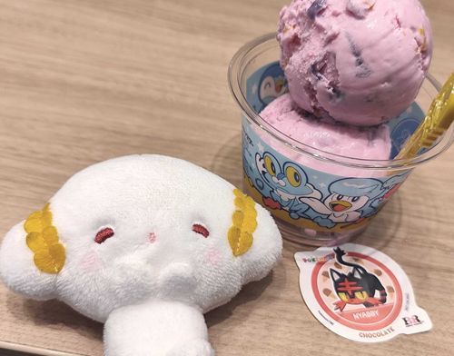 寝てて気づいてないみゅん