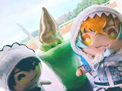 アイスを2匹にとられた時の📸