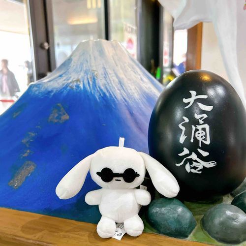 箱根までドライブ🚗
大涌谷初めて来ました！黒たまご！