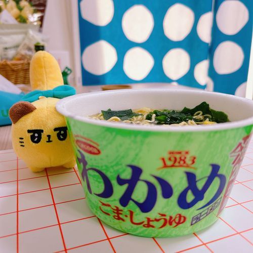 わかめラーメン食べながらW杯⚽️
4点目！！！！