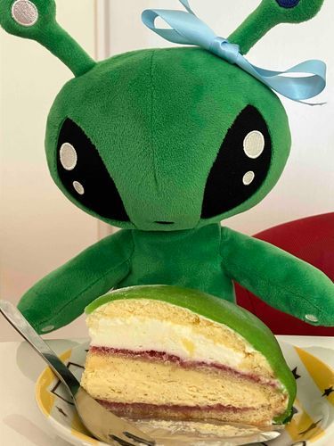 大好物のプリンセストルタ🍰
スウェーデンのケーキなんだけど、日本で食べれるところは少ないから見つけたら是非みんなにも食べてほしいなぁ💭
本当に大好きなケーキ！