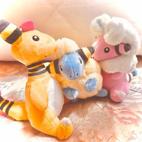 やったー！
メリープを つかまえた！

お腹もふもふで可愛いね💕︎
