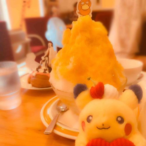 コダックが乗ってるよ！