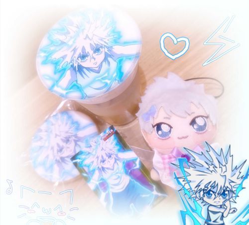 グラッテ最高‼️‼️😍💜💙⚡最近外出る時は絶対このぬいちゃん連れてってるレベル☺️画面全体可愛いね‼️🥰