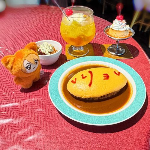ちみリョとオムライスセット