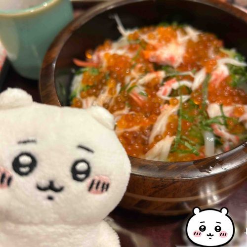海鮮丼だよ、ちい