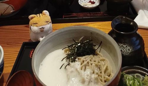 とろろの おそば◥█̆̈◤࿉∥