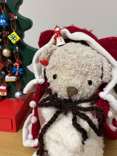 メリークリスマス！！
ほわくろサンタだよ♡