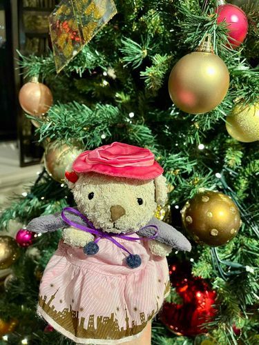 おっきいクリスマスツリーがあったよ🎄