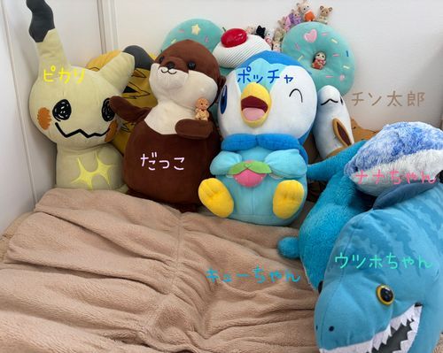 稚魚さんに頼まれたので、お友達の紹介です。全体的に海の仲間が多いですね。
(※シルバニアさん達の名前は省略してます。)