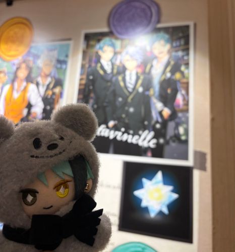 ツイステ展①
3月に行ったツイステ展の写真をしばらく載せていきますね。僕とユミさんが行った日は季節外れの霙が降り、とても寒かったです。