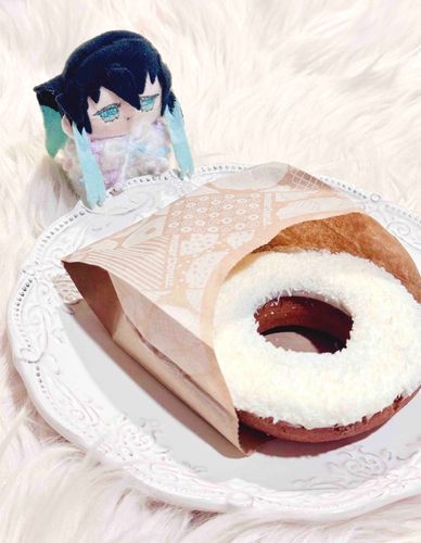 雪の日のココナッツホイップファッション🍩