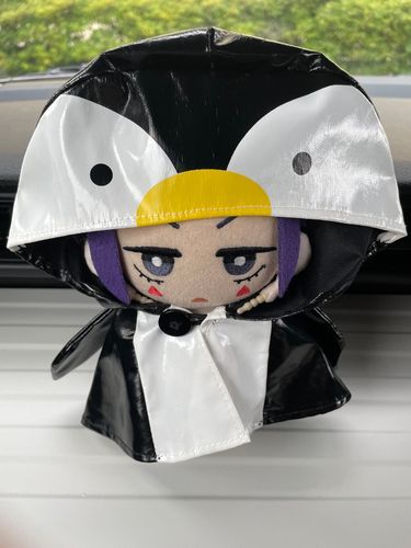 みんな、あめのなかおつかれさま！
きょうはあめだから、うちのおきにいりのぺんぎんれいんこーときて、ぬしのつきそいしたんだよ🐧
けっこういけてるでしょ？