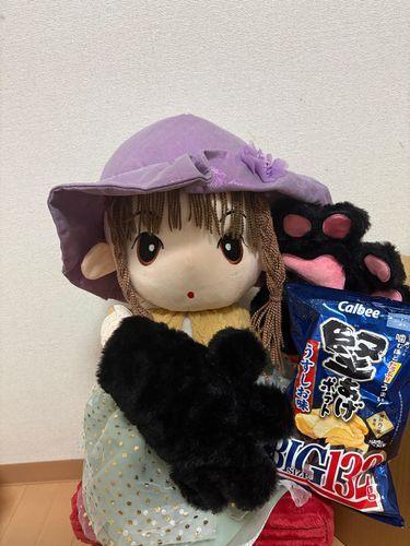 お菓子ありがとうニャね