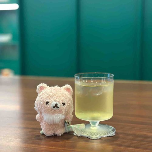 まだまだ暑いから冷たい緑茶が美味しかった🍵