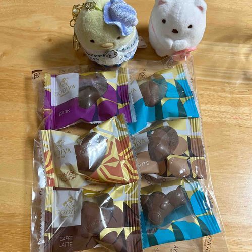 GODIVAのチョコレート🍫
どれを食べようかなー