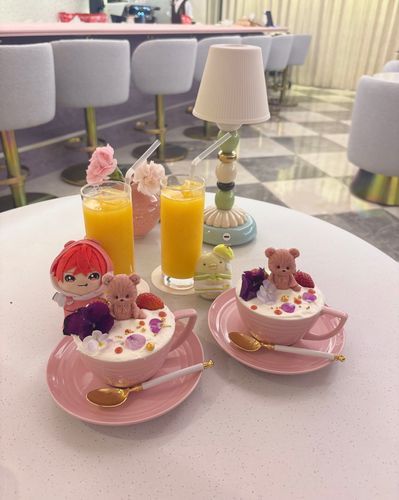 くまさんパフェ〜🐻🍓