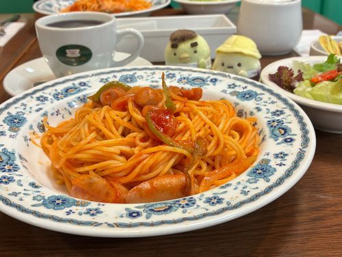 喫茶のナポリタンはおいしい！