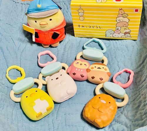 ハッピーセット第1弾揃って超ハッピー！！！！
よく見るとカラビナがみんなの相棒のシルエットになってるのもかわいいね！