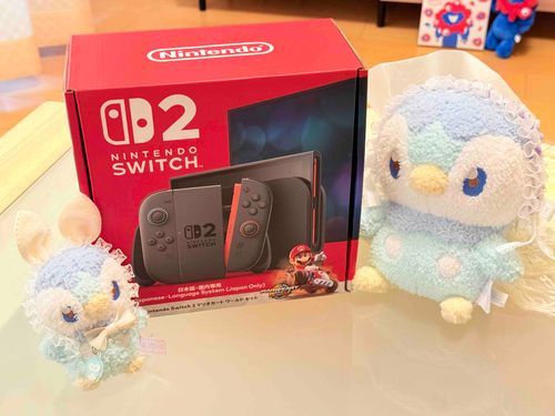 つ、ついにSwitch2を手に入れました⸜(*ˊᗜˋ*)⸝
暑いから週末家に籠るのにピッタリ🎮