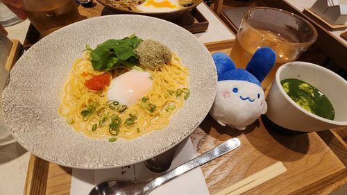 豆乳明太カルボナーラを食べたぴょん:з 
とってもクリーミーだったぴょん:з