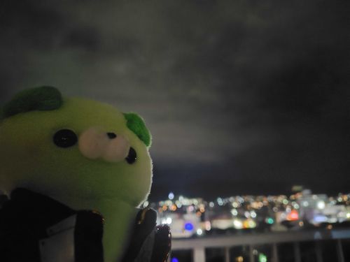 キレイな夜景だな。ま、俺を見つめるその瞳には敵わないけどな。