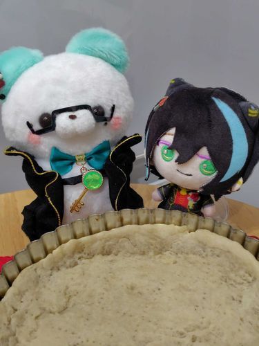お米はタルトストーンの代わりだったんですね

多少焼きが甘くてもだいじょ~ぶ
家庭の味だもんね