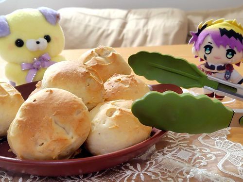 塩味効いたハーブの夜ごパン