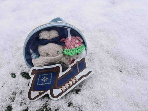 ひさしぶりにみた ゆき❄️
さむかったけど きれいだった✨