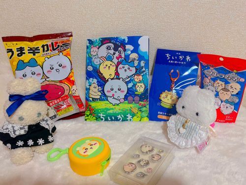 かいぬし ちいかわにハマって すこしずつグッズあつめだしたよ🌻
シーサーちゃんおし！