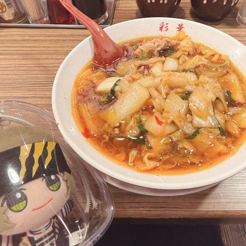 出張の締めはラーメンで🍜